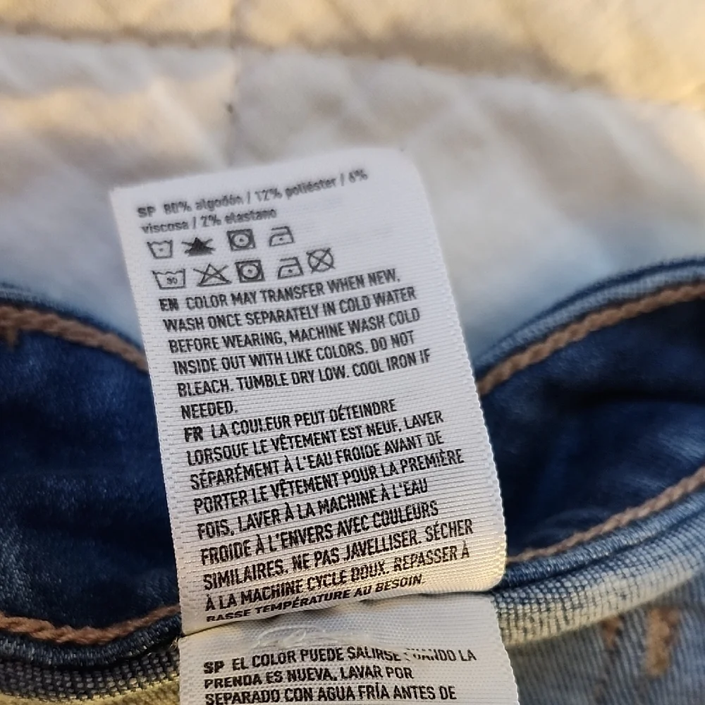 American Eagle Outfitters Blue Denim Mini Skirt - Picture 4 of 9